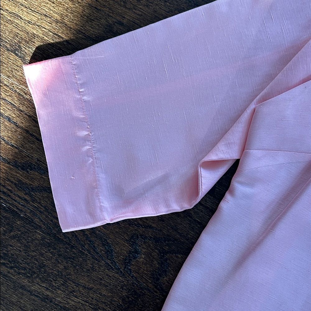 Sigrid Olsen Women’s Soft Pink Button-Up Blouse Size 2X - Picture 6 of 8